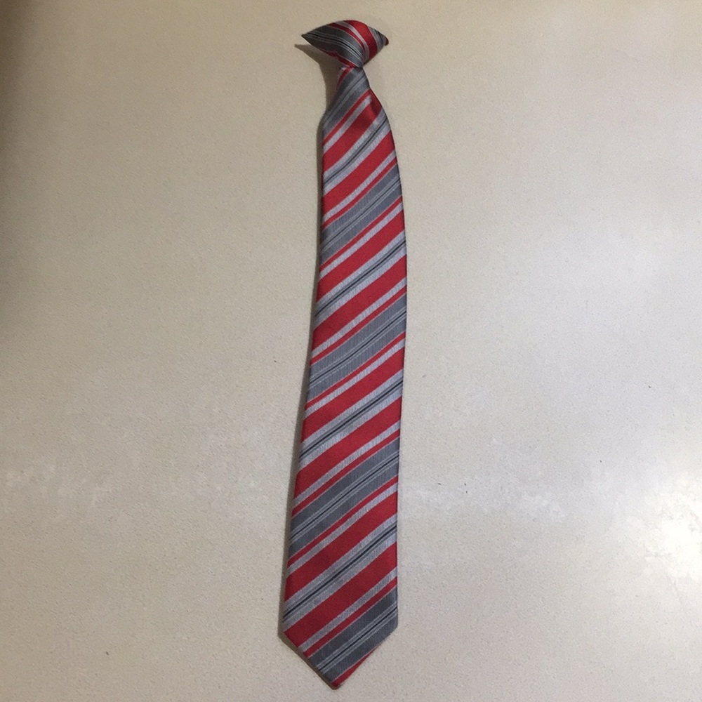 Boys 17” clip on tie